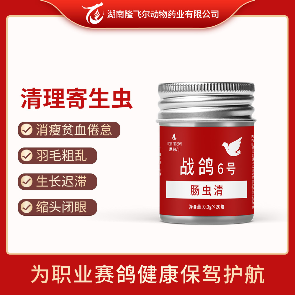 战鸽鸽药肠虫清全虫清信鸽赛鸽体内肠道驱虫鸽子药大全常见病