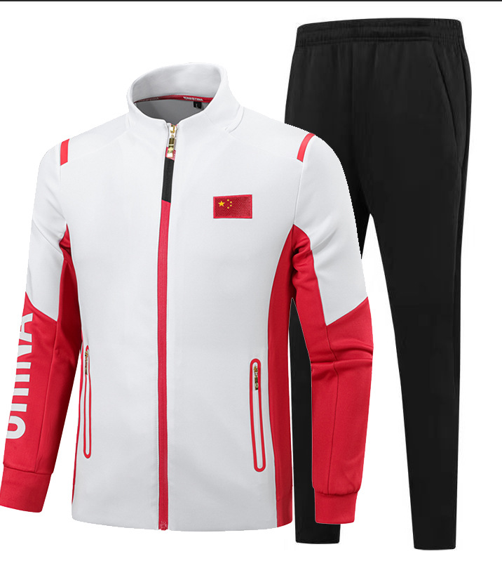 春秋中国队运动服长袖套装男女运动员体育训练出场领奖服国服外套