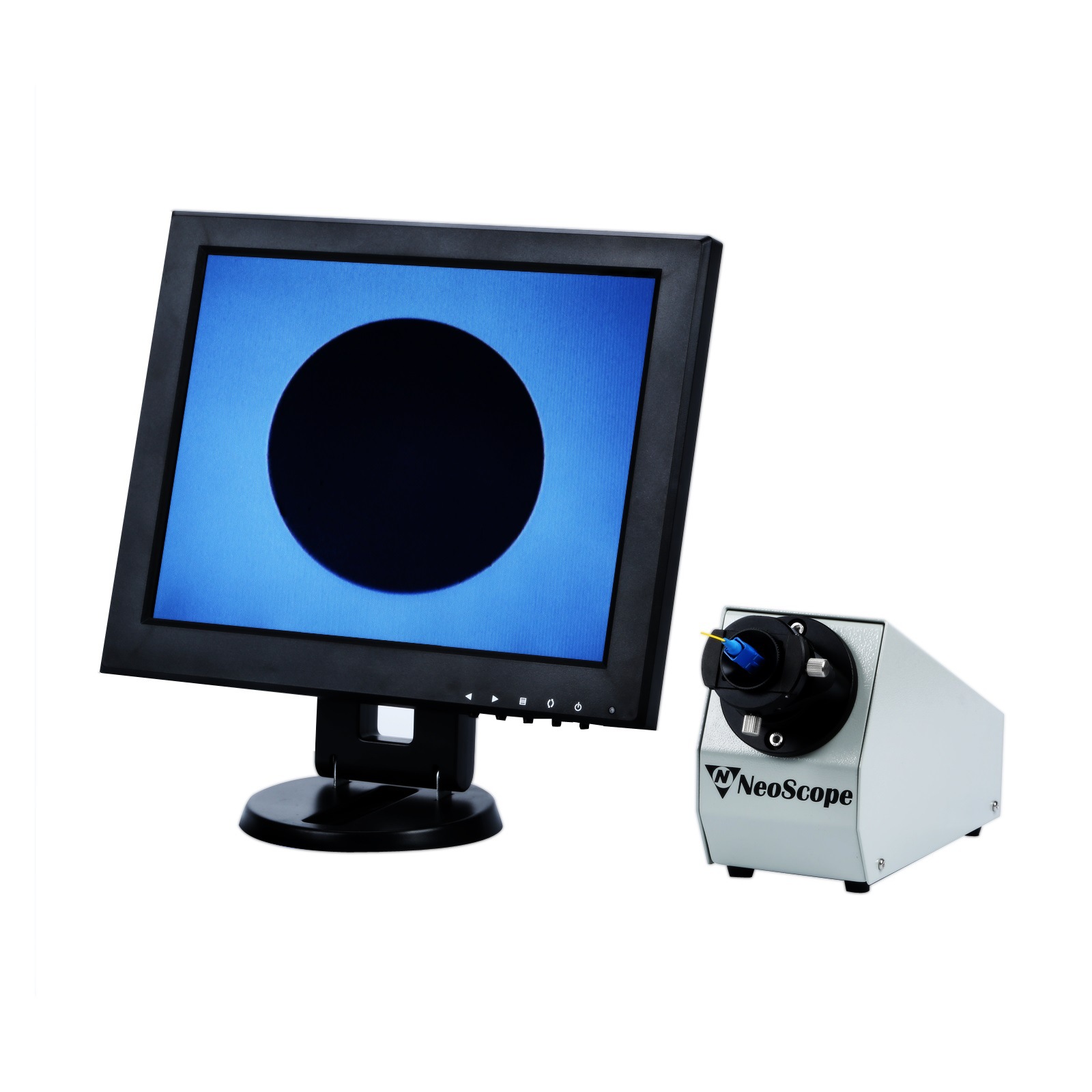 可调光纤放大镜 400倍200倍xy轴可调光纤端面检查仪端检仪-阿里巴巴