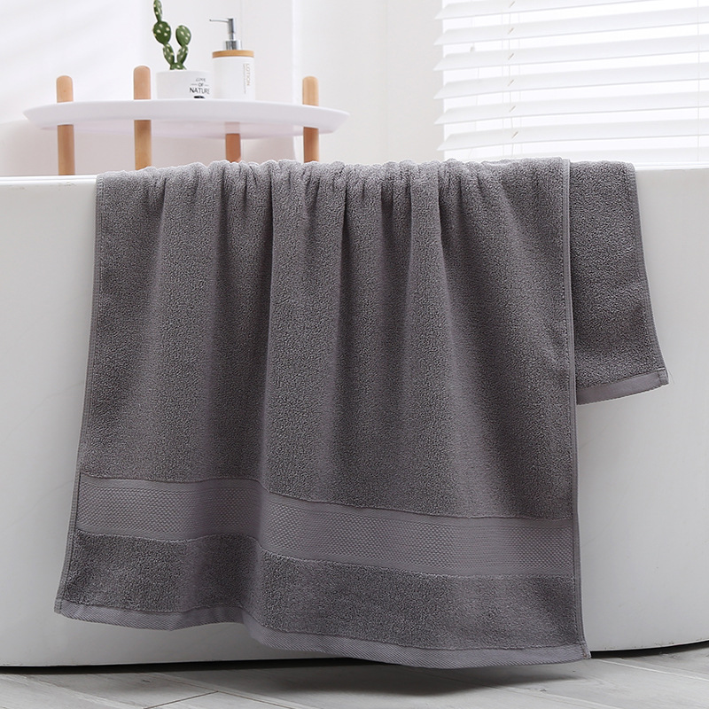 Towels Suit Cotton Absorbent New 100% Cotton Towel Face Cloth Gift Adult Break Three-Piece Suit of Bath Towel