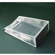 书本收纳袋子透明pvc手提袋大号塑料化妆品喜糖伴手礼包装购物