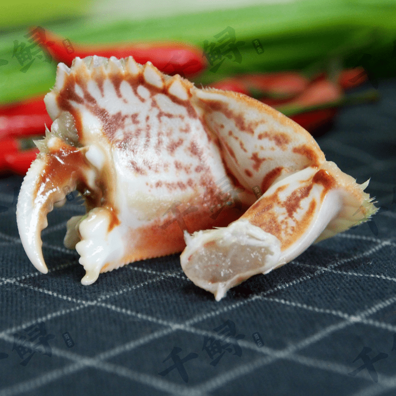 元宝蟹脚面包蟹钳 新鲜冷冻水产馒头蟹腿餐饮饭店工厂发3斤装含冰