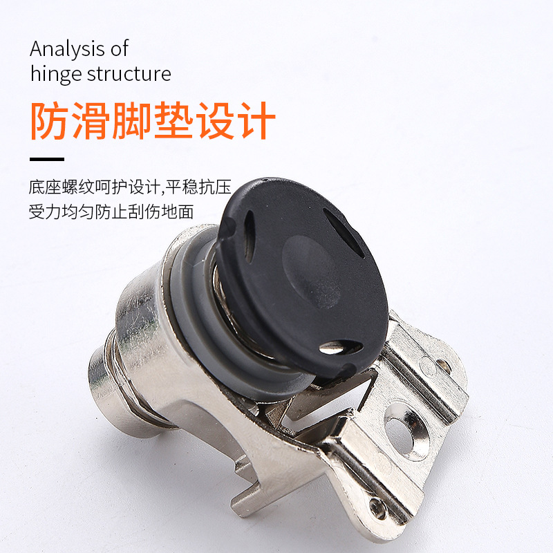 家具可调节脚快装多功能调整垫脚支撑柜脚支架锌合金电视衣橱柜脚