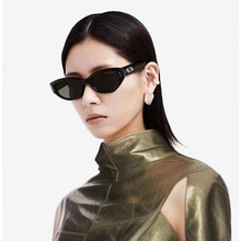 GM猫眼窄框太阳镜2024年新品男女同款韩版眼镜高品质潮流防晒墨镜