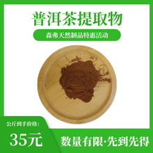 普洱茶粉 实力源头厂家森弗 供应 茶固体饮料 水溶性食品原料粉