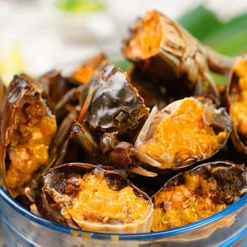 大闸蟹鲜活螃蟹满黄全母大蟹.5-.