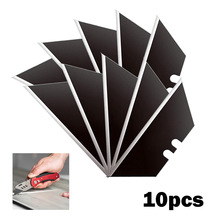 10Pcs Special Knife Blades Trapezoid Blades Steel Utility跨