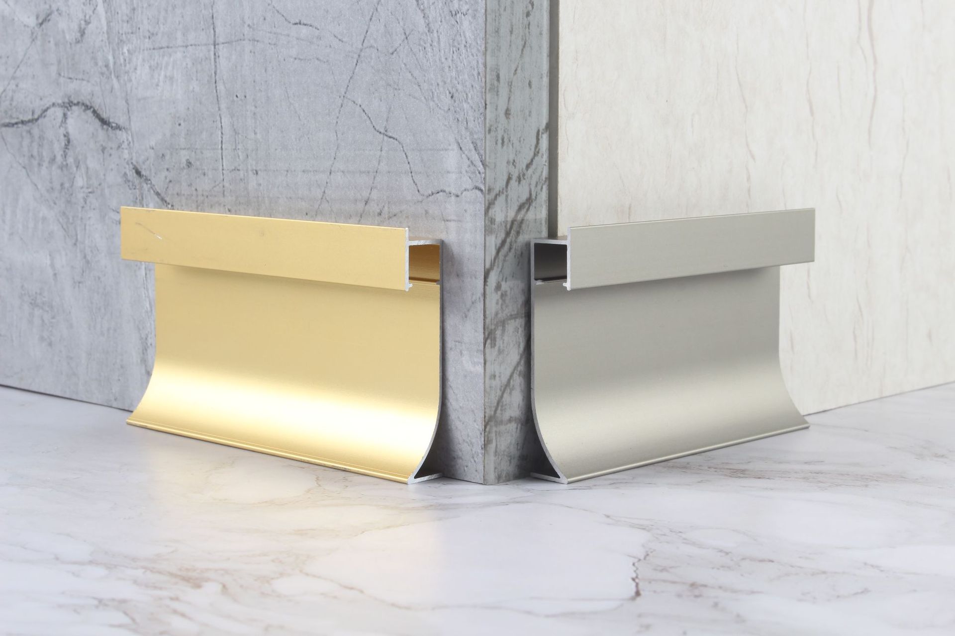 铝合金收边条客厅嵌入式踢脚线灯带踢脚线地脚线批发金属贴脚线