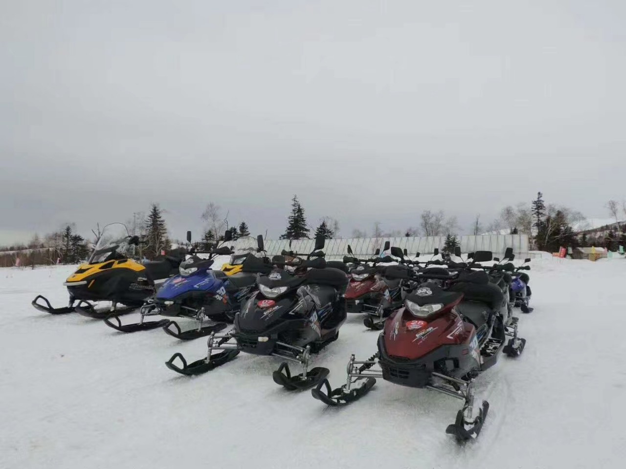 北极天200 400 500cc 履带雪地摩托车滑雪沙滩车utv雪地卡丁车atv