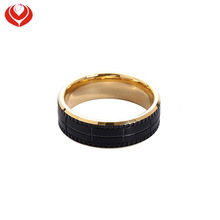 定制钨钢不锈钢戒指电镀黑色欧美个性潮流指环小众设计饰品戒指
