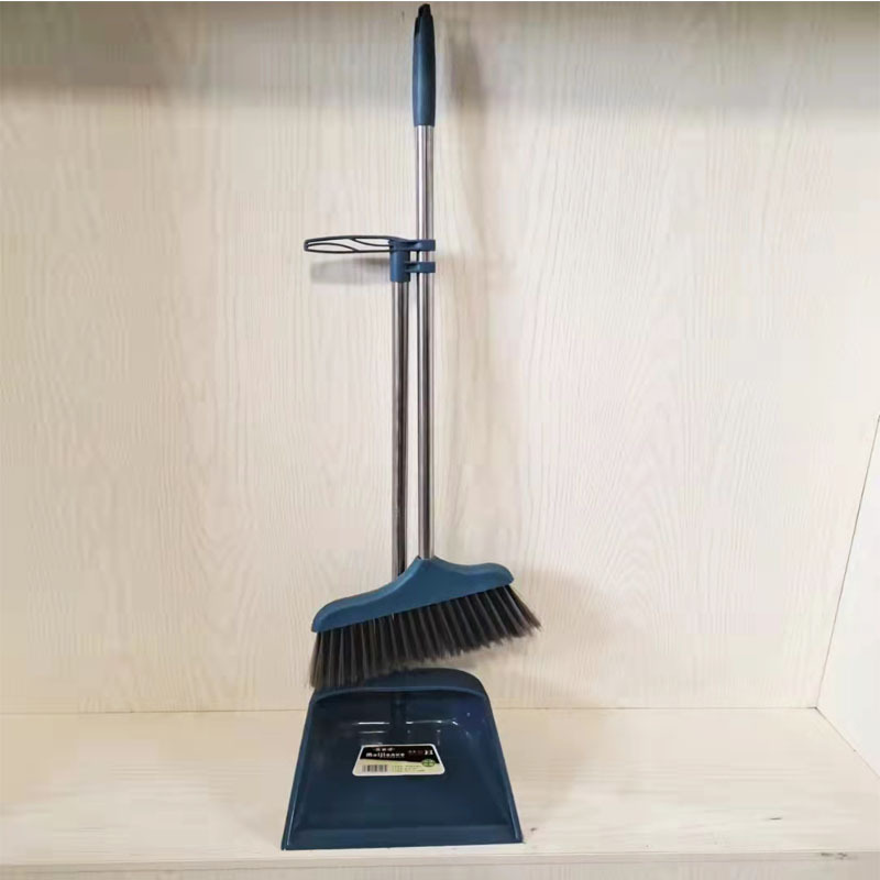 Combination Sets Broom Set Double Wire Head Combination Sets Sweep Household Broom Dustpan Combination Handle Twist Wire Broom 0588