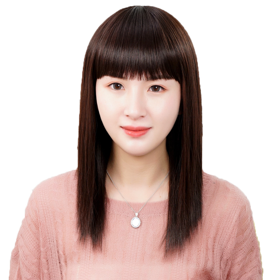 假发女长发假发套中老年女士中长发自然逼真妈妈发型透气隐形无痕