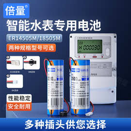 倍量3.6V智能水表锂电池ER14505M适用燃气表烟雾报警器电表热量表