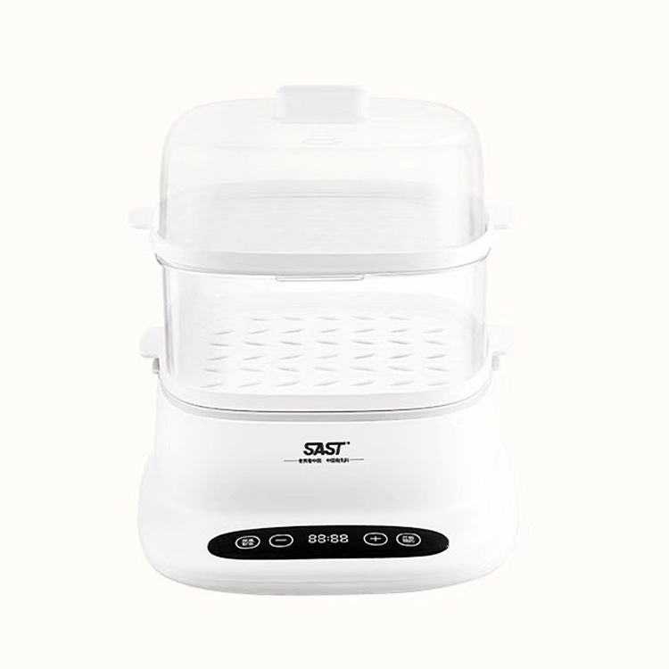 SAST Multi-Functional Household Electric Steamer Large Capacity Steam Pot Multi-Layer Automatic Power-off Insulation Steamer Gift Batch