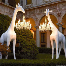 意大利创意长颈鹿设计师别墅家居轻奢展厅个性软装氛围落地灯