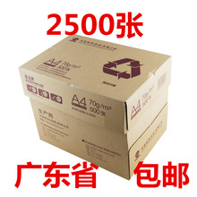 复印纸a4打印70克 80克500张A4白纸5包 玖龙天章韵办公纸整箱