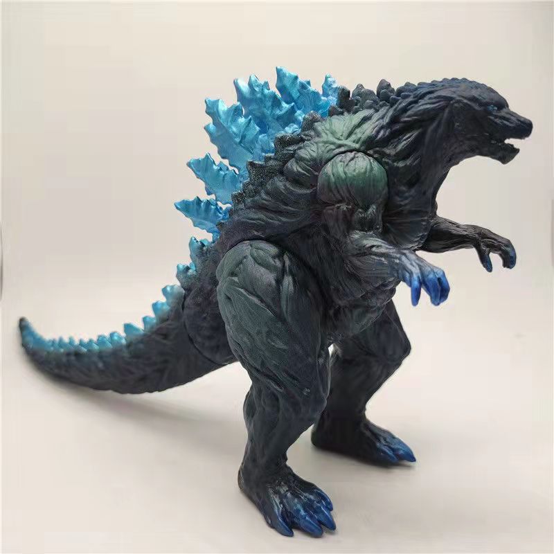 动漫 手办公仔 哥斯拉 怪兽恐龙关节可动摆件盒装