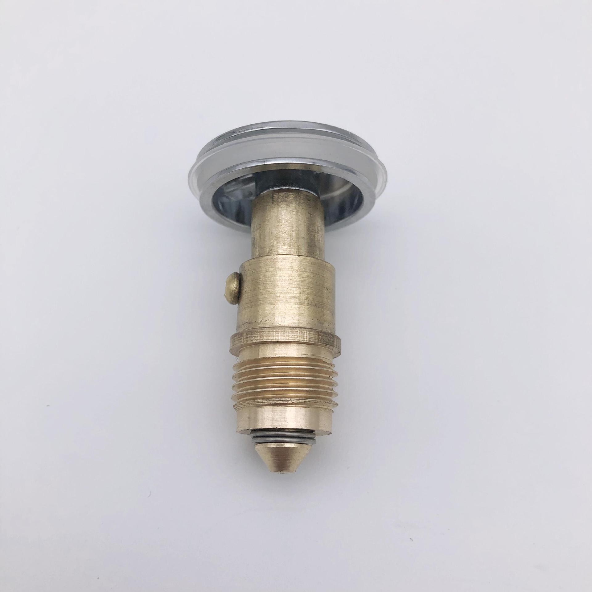 浴室柜下水器弹跳芯洗脸盆漏水塞配件按压式防臭防虫密封下水盖子