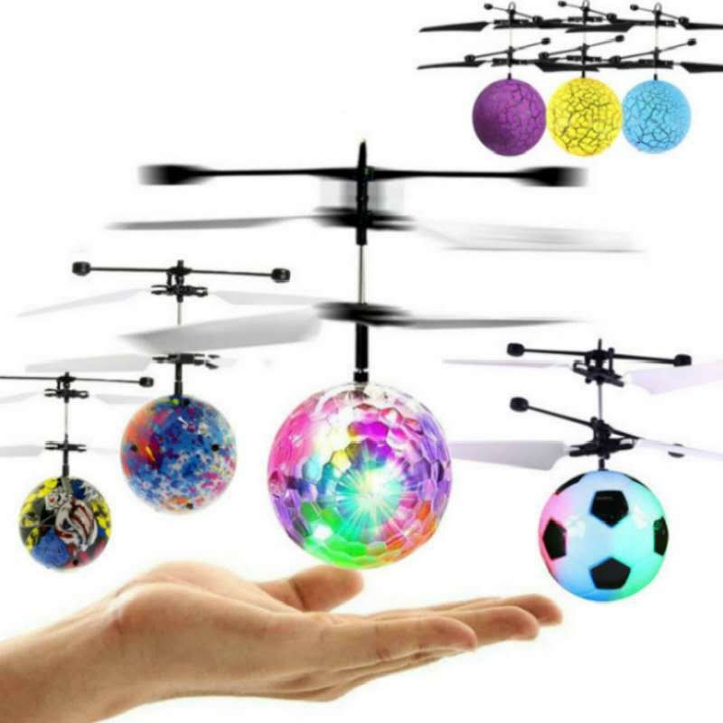 Intelligent Induction Crystal Ball Flying Ball Floating Luminous Intelligent UFO Induction Vehicle Crystal Ball Children's Toy