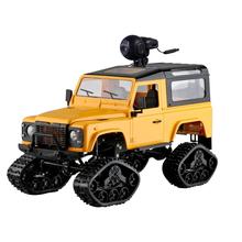 跨境遥控四驱越野车RC吉普攀爬车儿童遥控玩具带摄像头载重履带轮