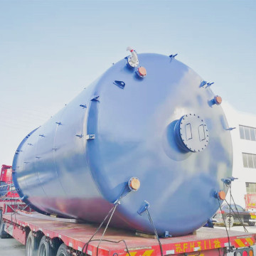 酸贮罐化工母液贮罐钢衬pe储罐钢衬塑酸化罐耐腐蚀寿命长