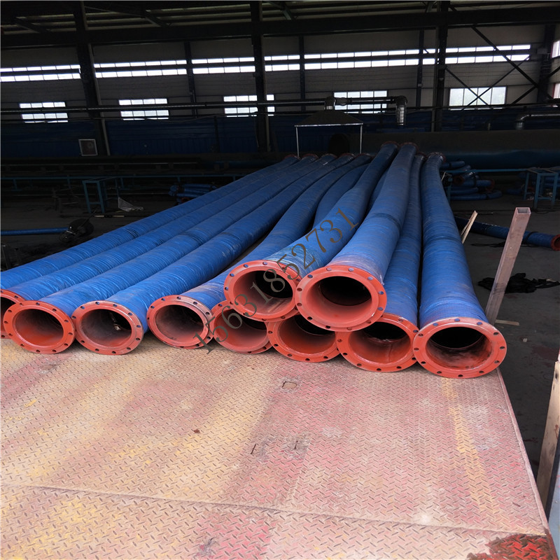 大口径高压波纹胶管螺旋钢丝橡胶管大口径排水胶管泥浆橡胶钢丝管