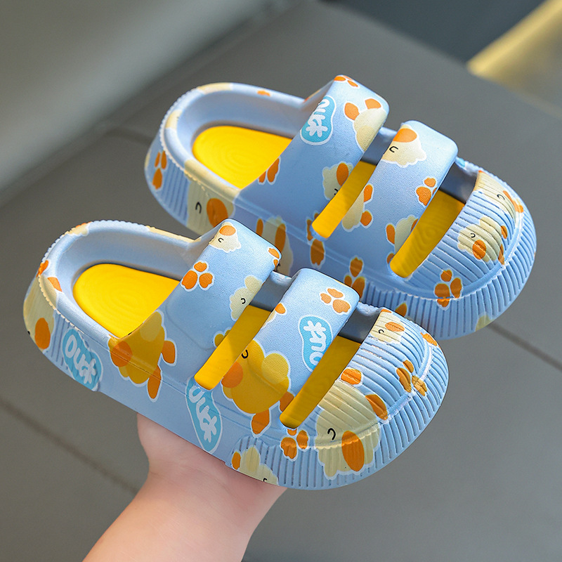 Children's Slippers Summer Boys and Girls Non-Slip Bathroom Bath Children Baby Indoor Girls Princess Kid Slippers