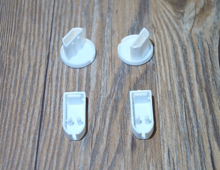 卷帘配件下杆封头窗帘配件下梁堵头塞子办公家用下杆轨道管子套子