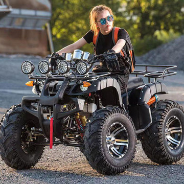 大公牛四驱沙滩车四轮越野摩托车成人全地形山地景区游玩漂移车