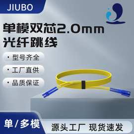 光纤跳线 店主推荐 单模双芯SC/LC/FC/ST各种接头LSZH护套线径2.0