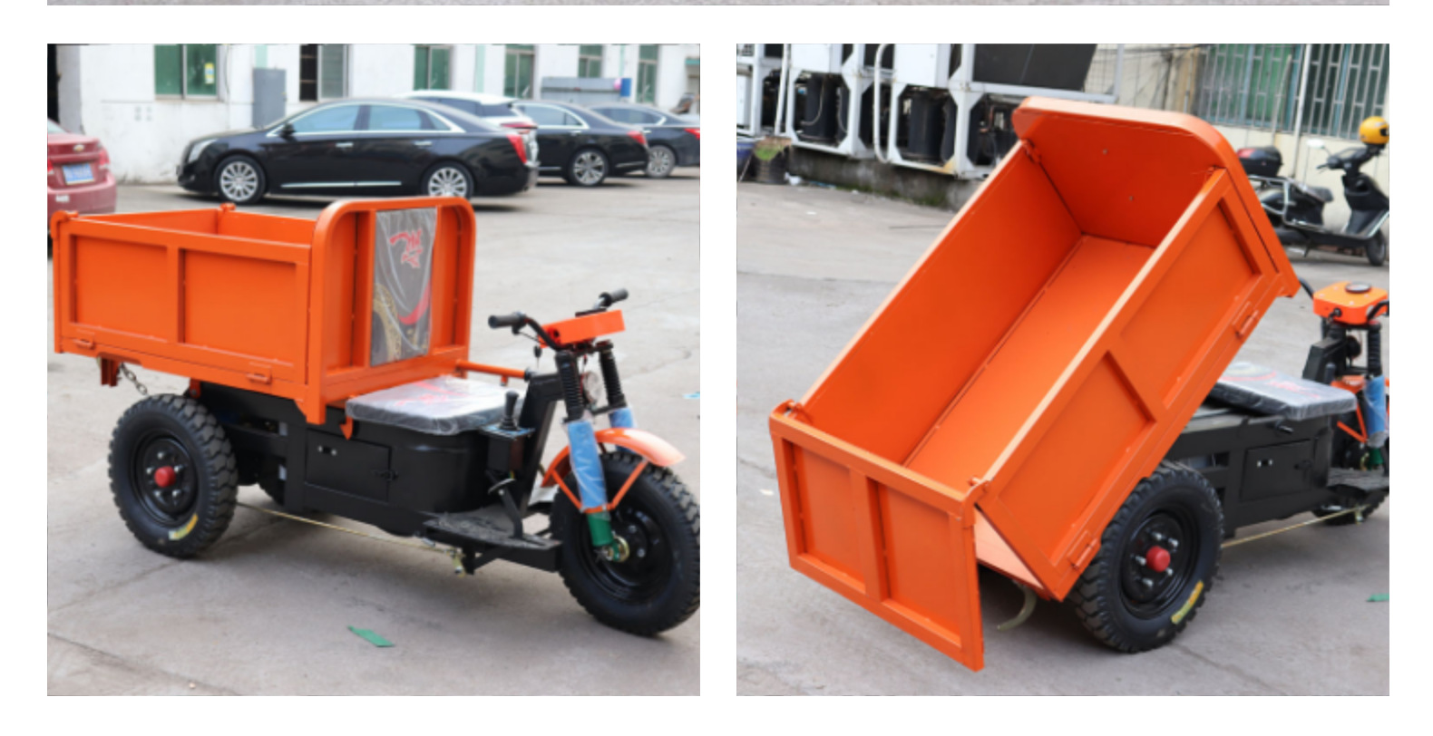 工厂直发 建筑工地三轮车电动车 灰浆车翻斗车仓储运输拉沙水泥车