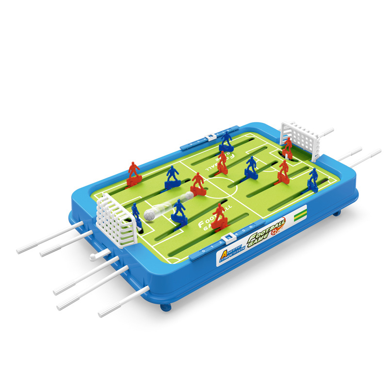 跨境桌上足球游戏机双人对战足球台益智亲子互动幼儿园桌面游戏