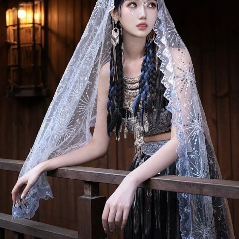 旅拍服饰 西双版纳写真网红旅拍服饰异域风情西域公主哈尼西双版