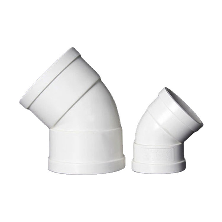 pvc管件 110pvc45度弯头  160pvc45度弯头 pvc排水管管件