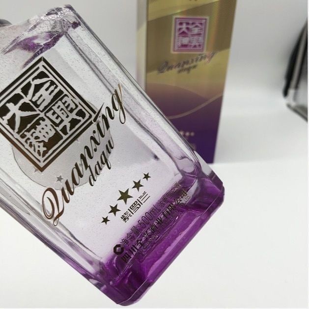 正品 全兴大曲紫罗兰 52度浓香型白酒 500ml /6瓶整箱装纯粮酒