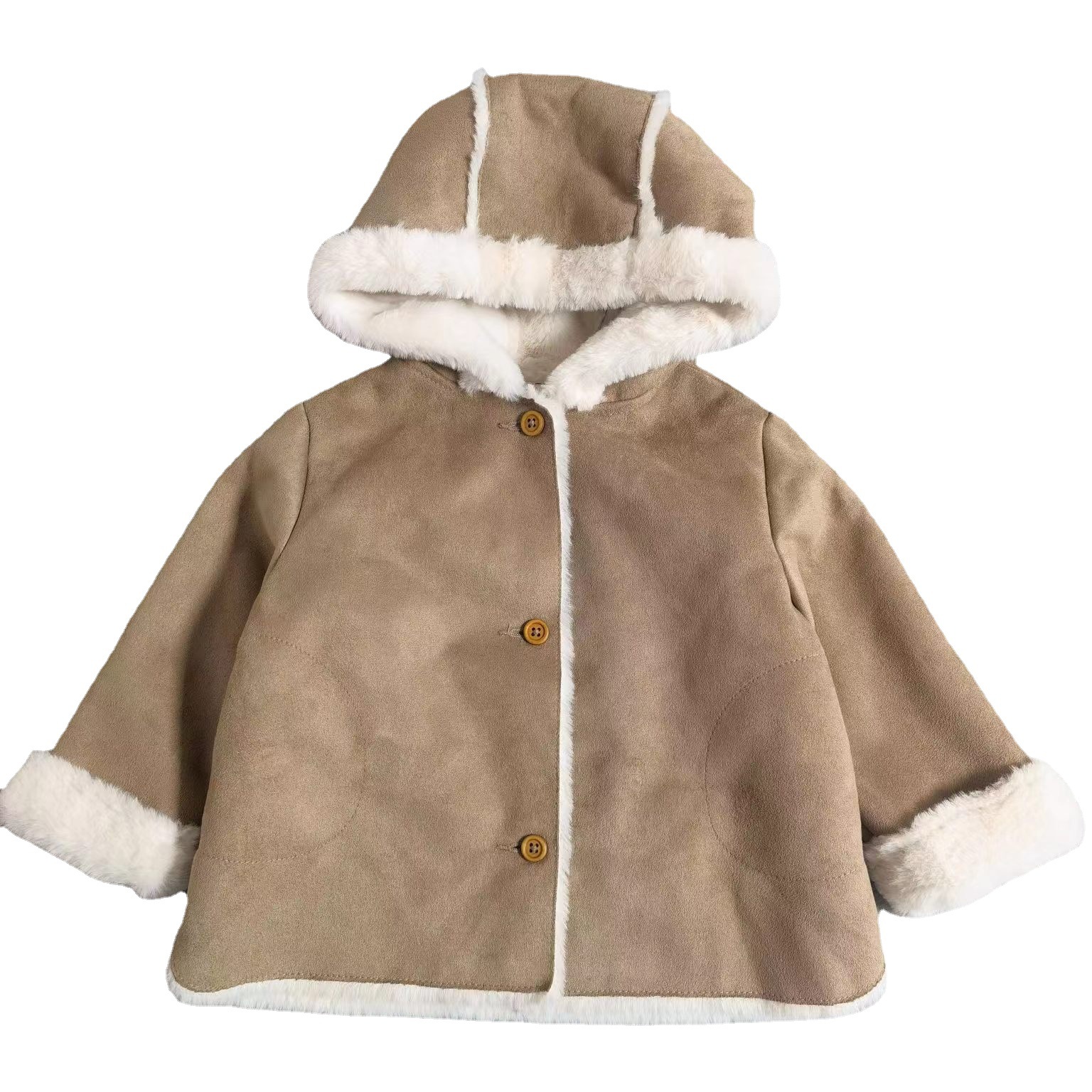 外贸原单儿童羊羔毛外套具体尺寸数量看最后一张图片107件p20收尾