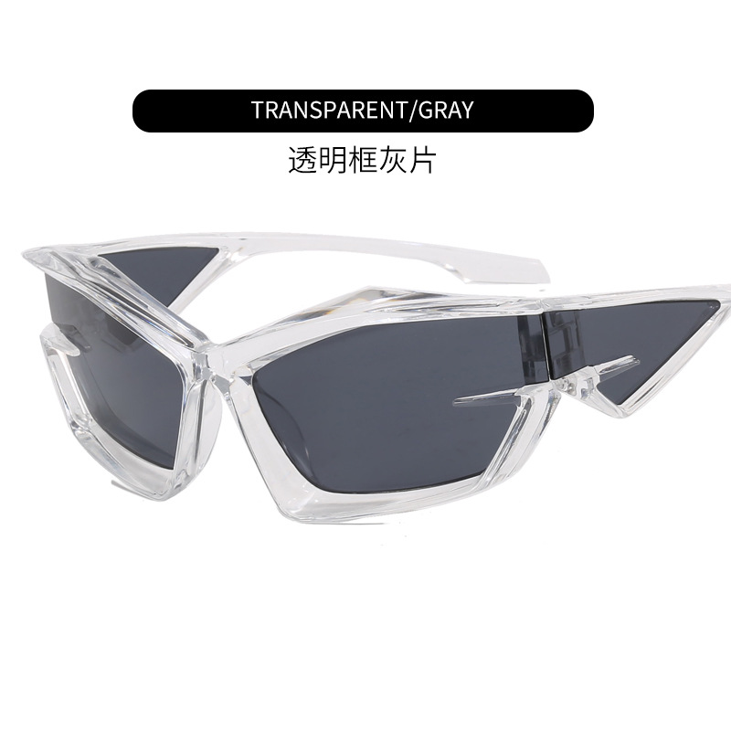 Personalized Special-Shaped Sunglasses Men's Cool Sunglasses Fashionable Eye Protection Glasses Wholesale Outdoor Cycling Googles