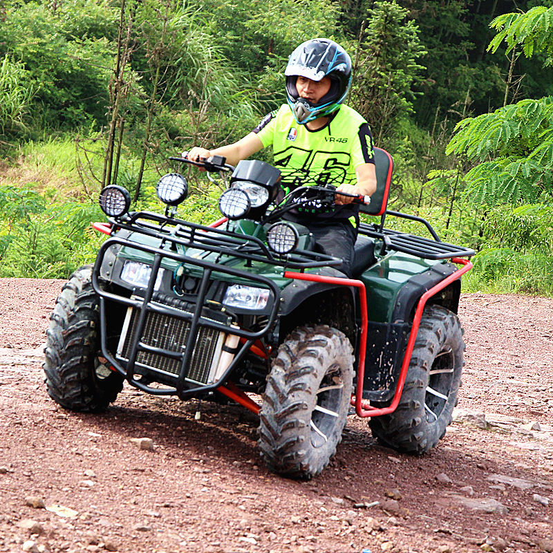 厂家直销四驱沙滩车四轮越野摩托车双人座龙鼎全地形车山地车atv