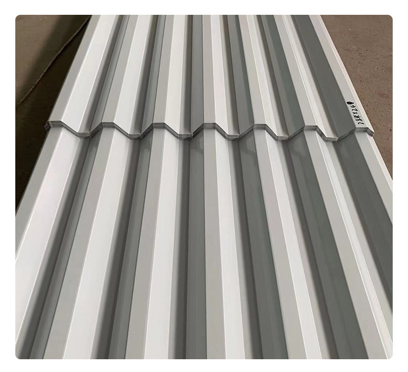 现货批发彩色压瓦型 yx35-125-750型彩钢瓦 彩色屋顶彩钢瓦