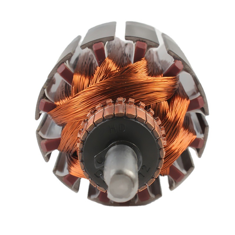 批发采购有刷全铜电机转子 电器机械电子 直流马达电机转子