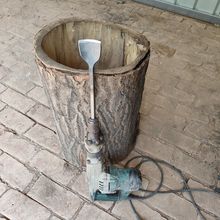 电动两用挖蜂桶制作蜂桶木工铲刀加宽半圆四坑方柄电锤凿子