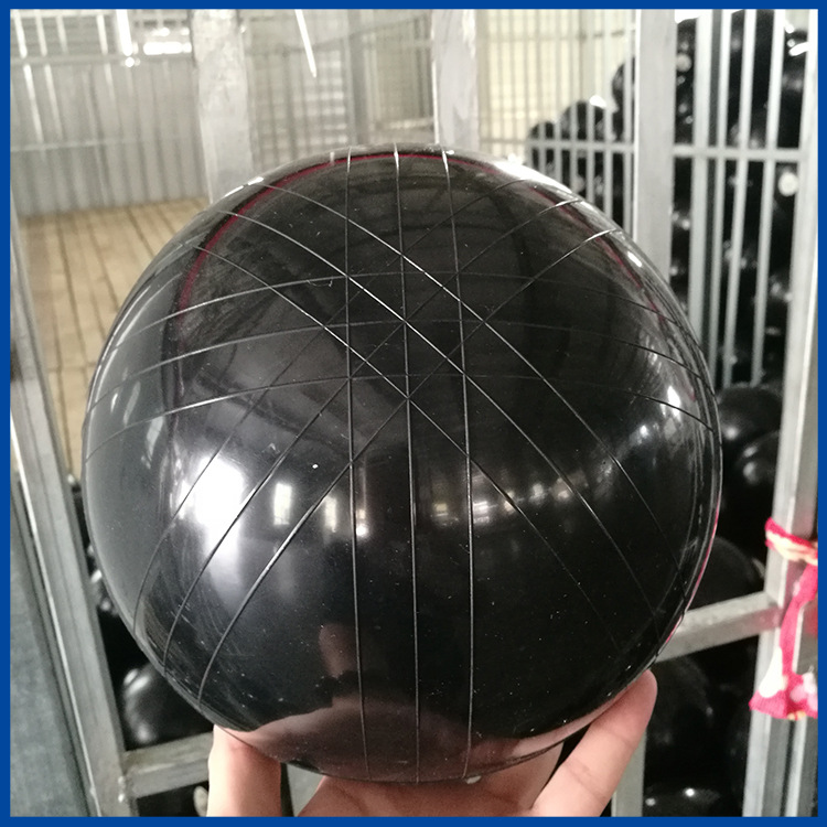 实心黑色带孔发泡硅橡氟胶球 弹力橡胶球硅胶带孔发泡弹力球