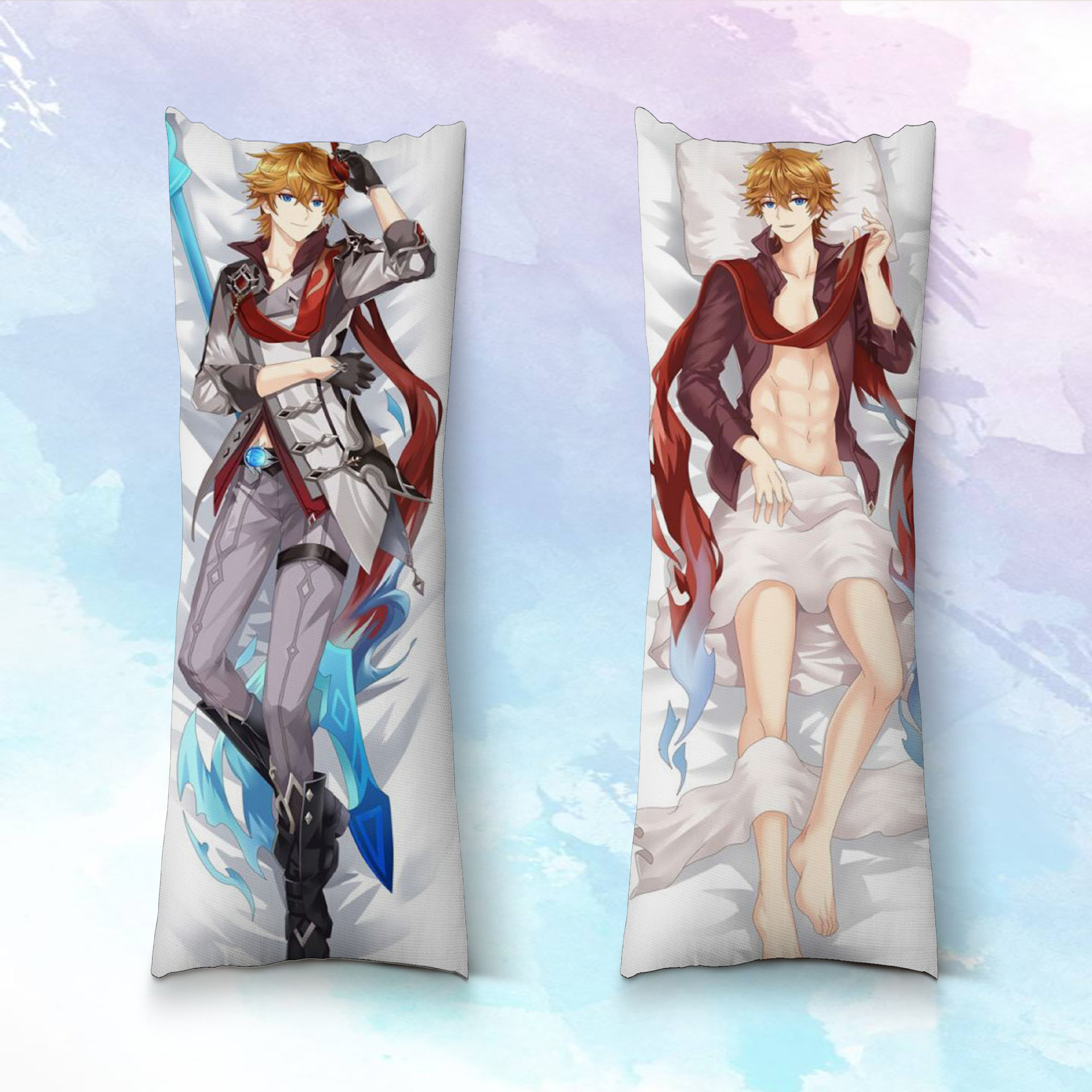 原神等身抱枕达达利亚长抱枕套公子跨境电商靠枕靠垫-阿里巴巴