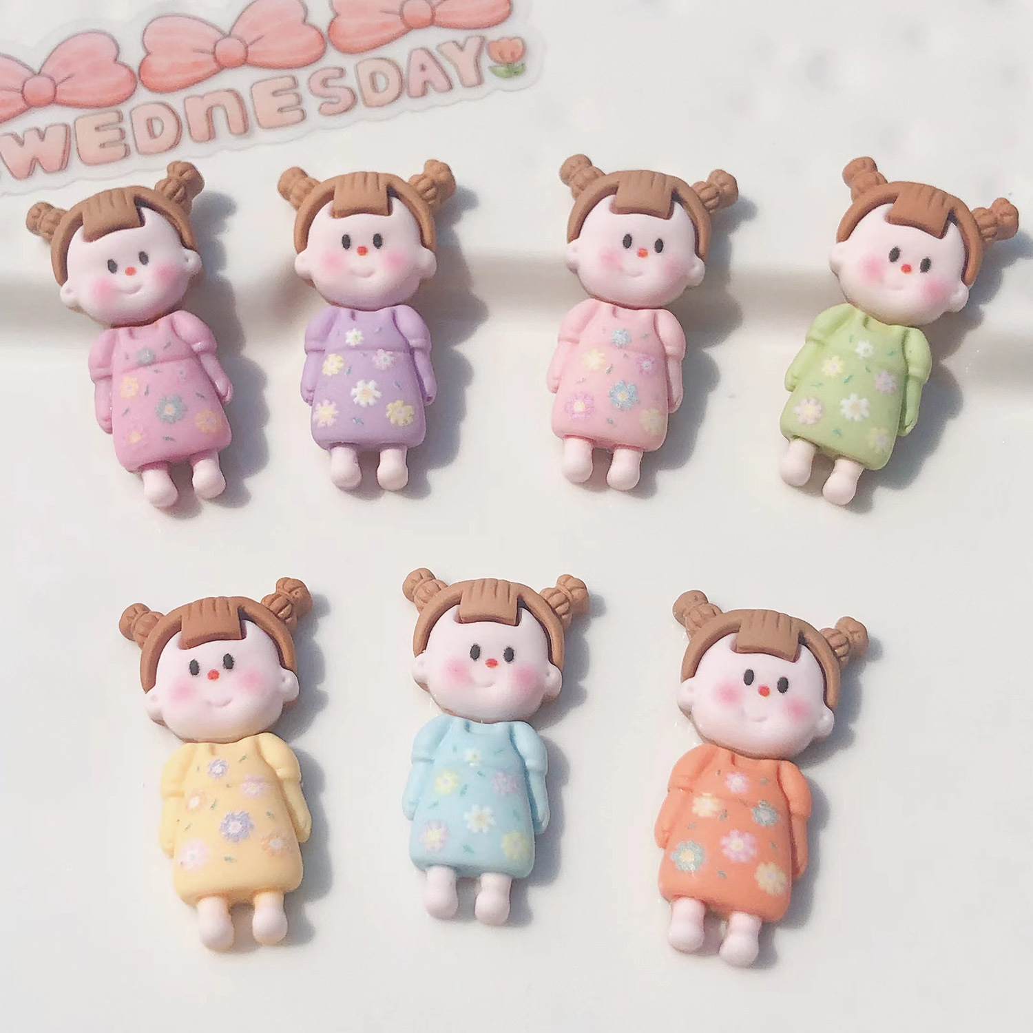 树脂饰品配件批发鞋扣服饰发夹发饰diy手工材料装饰山竹女孩-阿里巴巴