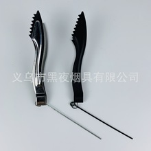 跨境货源供应水烟炭夹子 hookah Charcoal tongs 金属夹水烟夹