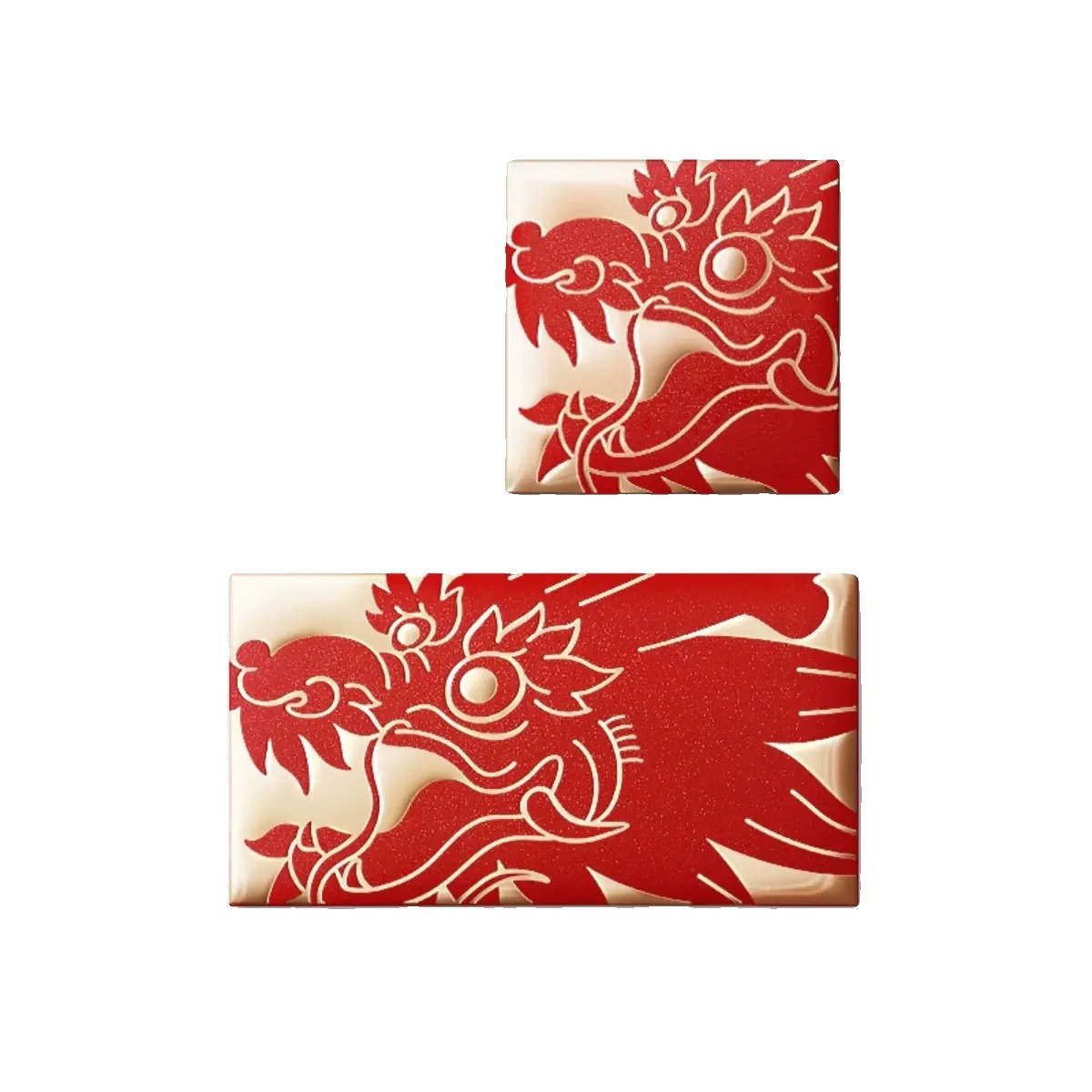 Generous and Personalized Red Envelope Wall Custom Business Red Envelope Profit Seal Printed Logo Dragon Year Red Envelope National Fashion Celebrate the New Year Lucky