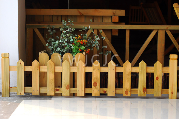 源头厂家 定制防腐木护栏 景观栏杆 花园装饰阳台绿植栅栏木围栏