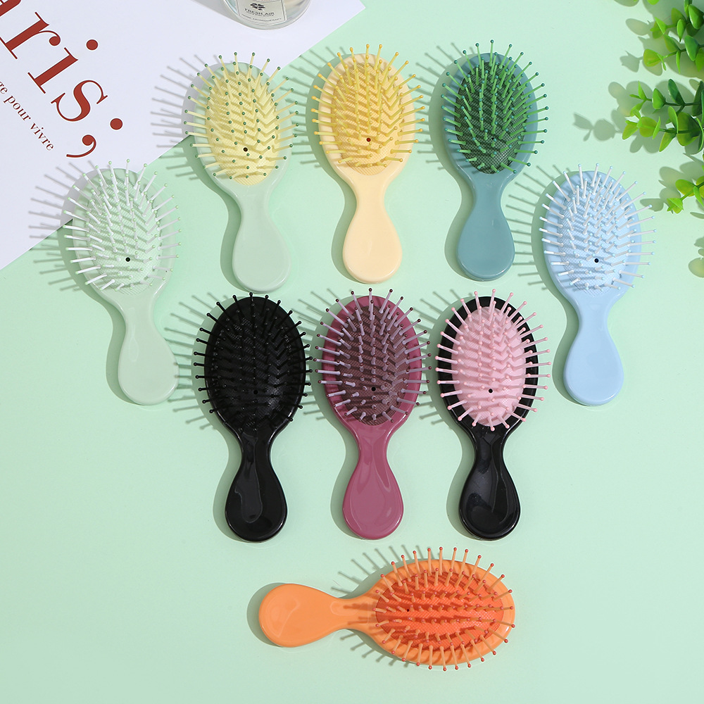 comb korean style massage comb air cushion comb portable portable comb macaron good-looking fluffy hairdressing comb student