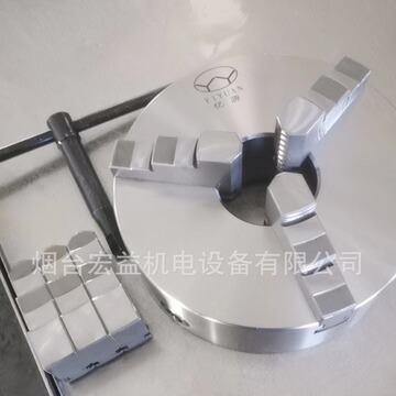 包邮便宜250mm车床手动三爪自定心卡盘k11 250免运费联动卡盘夹头