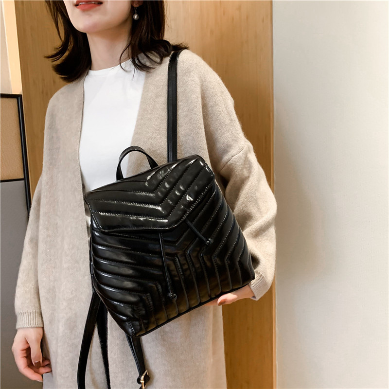 Commuter Backpack Bags Women 2022 New Fashionable Stylish Textured Women's Bag Bag High Sense Travel Mini Backpack